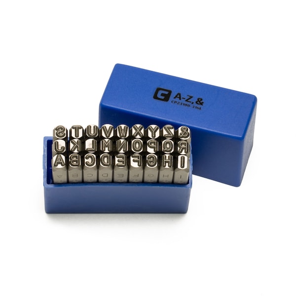 Professional 3/16 in Letter Stamp Set, 27 pcs
